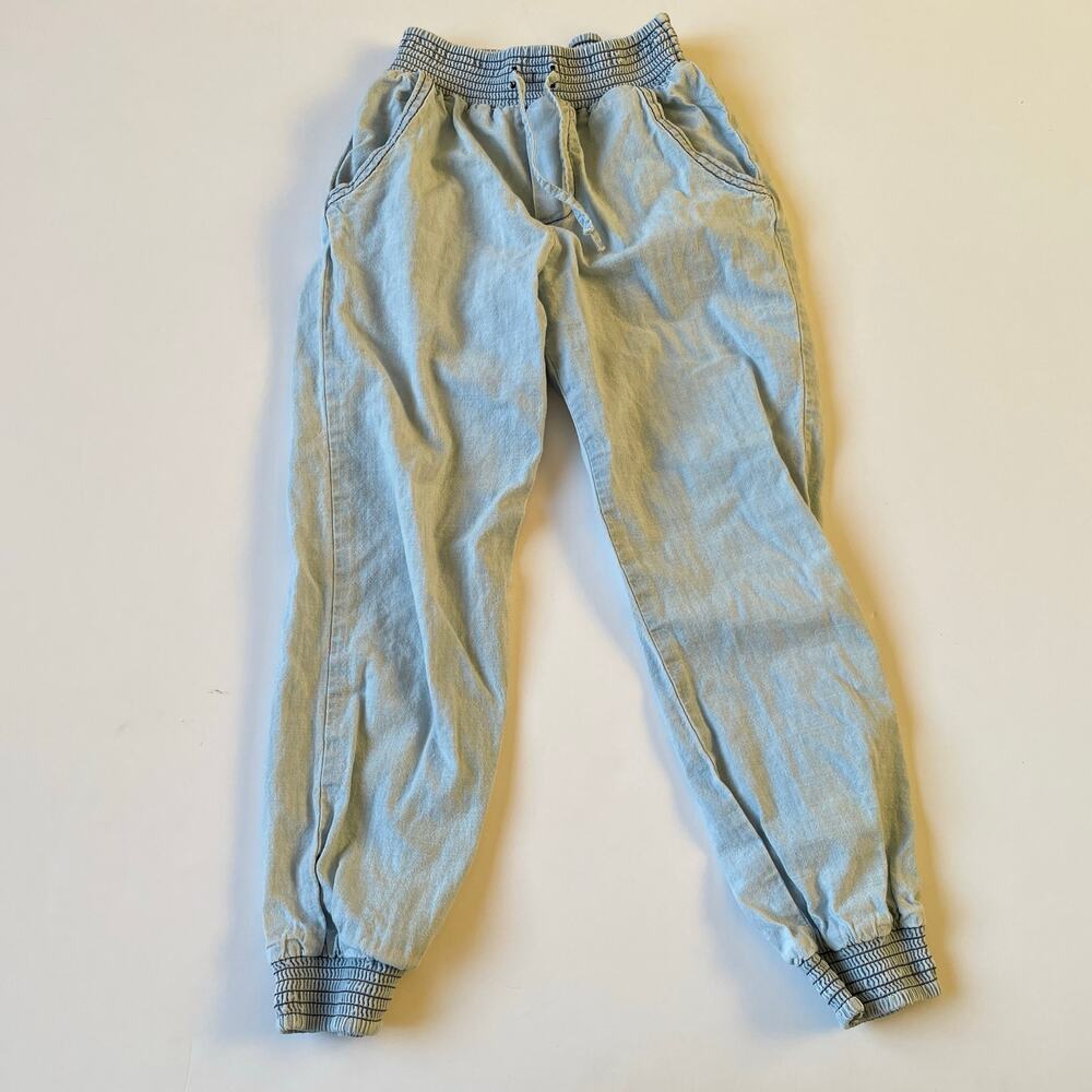 Harper Canyon chambray jogger pants - Picture 3 of 6